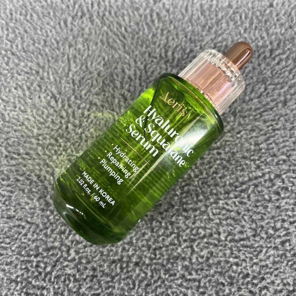 Aeris Hyaluronic & Squalane‎ Serum hydrating repairing plumping Korea 2.02 oz
